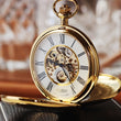 Load image into Gallery viewer, Jean Pierre® of Switzerland Gold Mechanical Pocket Watch