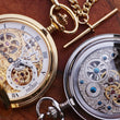 Load image into Gallery viewer, Jean Pierre® of Switzerland Small Seconds Display Silver Pocket Watch