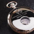 Load image into Gallery viewer, Jean Pierre® of Switzerland Silver Full Size Pocket Watch