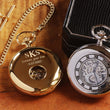 Load image into Gallery viewer, Jean Pierre® of Switzerland Silver Mechanical Pocket Watch