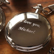 Load image into Gallery viewer, Jean Pierre® of Switzerland Silver Full Size Pocket Watch
