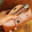 Load image into Gallery viewer, Laguiole Wine Opener with Leather Pouch, Personalized Server Gifts, Engraved Bottle Openers, Corkscrew Opener, Gift for Him