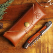 Load image into Gallery viewer, Laguiole Wine Opener with Leather Pouch, Personalized Server Gifts, Engraved Bottle Openers, Corkscrew Opener, Gift for Him