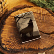 Load image into Gallery viewer, Wolves Official Zippo© Lighter, Engraved Wolf Lighter, Groomsman Lighters with Custom Monogram Engraving