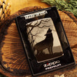 Load image into Gallery viewer, Wolves Official Zippo© Lighter, Engraved Wolf Lighter, Groomsman Lighters with Custom Monogram Engraving