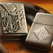 Load image into Gallery viewer, Cowboy Zippo© Lighter - Rodeo Lighter - Resting Cowboy Zippo© - Western Lighters with Custom Monogram Engraving