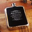 Load image into Gallery viewer, Rose Gold Personalized Bridesmaid Flask, Engraved Rose Gold Flask, Personalized Bridesmaid Flask, Engraved Flask