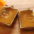 Load image into Gallery viewer, Gift For Her, Engraved ROSE Gold Flask, Personalized Bridesmaid Flask