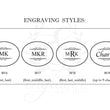 Load image into Gallery viewer, Round Satin Silver Engraved Belt Buckle, Personalized Belt Buckle, Groomsman Belt Buckle, Cowboy Belt Buckle