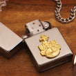 Load image into Gallery viewer, Official US NAVY Zippo© Lighter, Engraved Navy Zippo ©