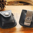 Load image into Gallery viewer, Leather Official Zippo© BROWN Leather Lighter Case