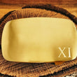 Load image into Gallery viewer, USA Amish Made Leather Belt with Custom Personalized Engraved Solid Brass Belt Buckle