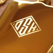 Load image into Gallery viewer, Yellow Gold Personalized Flask, Engraved Yellow Gold Flask, Personalized Groomsman or Bridesmaid Flask, Best Man Engraved Flask
