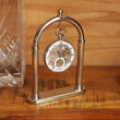 Load image into Gallery viewer, Silver Pocket Watch Display Stand Anniversary Gift For Him
