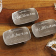Load image into Gallery viewer, Engraved Satin Silver Belt Buckle, Personalized Belt Buckle, Groomsman Belt Buckle, Cowboy Belt Buckle, Solid Steel Belt Buckle For Him
