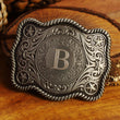 Load image into Gallery viewer, Engraved Custom Belt Buckle, Personalized Groomsmen Belt Buckle, Groomsman Gifts