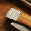 Load image into Gallery viewer, Tiny Pocket Knife, Small Knife with Custom Single Initial Engraved Logo Gift, Personalized Gifts for Her or Him, Purse Knife, Minimalist