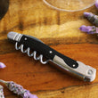 Load image into Gallery viewer, Black Groomsmen Opener with Pouch, Wine Opener, Personalized Gifts, Engraved Bottle Openers, Wedding Gifts