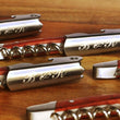 Load image into Gallery viewer, Black Groomsmen Opener with Pouch, Wine Opener, Personalized Gifts, Engraved Bottle Openers, Wedding Gifts