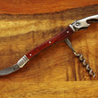 Load image into Gallery viewer, Laguiole Wine Opener with Leather Pouch, Personalized Server Gifts, Engraved Bottle Openers, Corkscrew Opener, Gift for Him