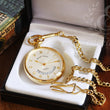 Load image into Gallery viewer, Mount Royal Open Face Gold Pocket Watch