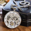 Load image into Gallery viewer, Jean Pierre Pocket Watch Silver