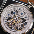 Load image into Gallery viewer, Jean Pierre Pocket Watch Silver