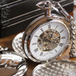 Load image into Gallery viewer, Mount Royal Double Hunter Silver Pocket Watch