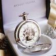 Load image into Gallery viewer, Mount Royal Double Hunter Silver Pocket Watch