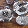 Load image into Gallery viewer, Mount Royal Double Hunter Crest Silver Pocket Watch