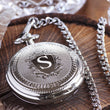 Load image into Gallery viewer, Mount Royal Double Hunter Crest Silver Pocket Watch