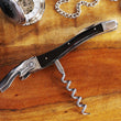 Load image into Gallery viewer, Chateau Laguiole Corkscrew: Black Horn Handle Wine Opener

