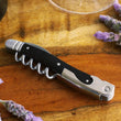 Load image into Gallery viewer, Laguiole Corkscrew Ebony Wood Handle: Engraved Wood Gift Box, Corporate &amp; Client Gifts

