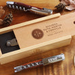 Load image into Gallery viewer, Wholesale Laguiole Corkscrew: Engraved Wood Gift Box, Corporate &amp; Client Gifts
