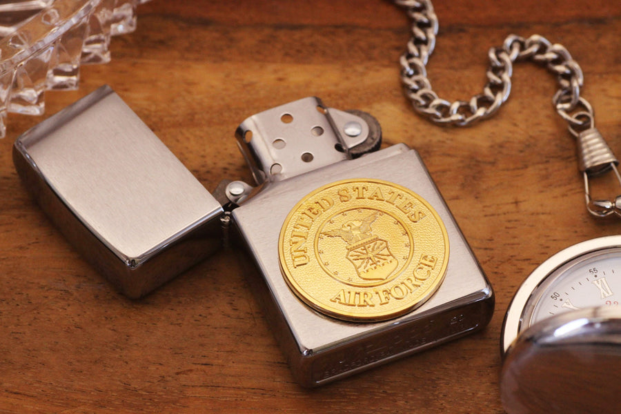 Official US Air Force Zippo© Lighter, Engraved Air Force Zippo ©