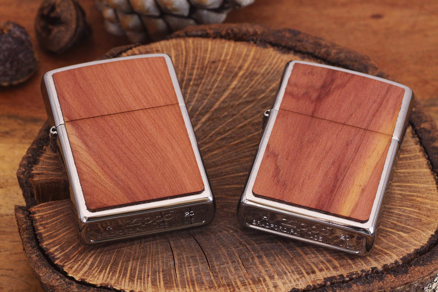 Engraved Official Woodchuck USA Zippo© Lighter, Personalized Wood Lighter, Custom Zippo© Lighter