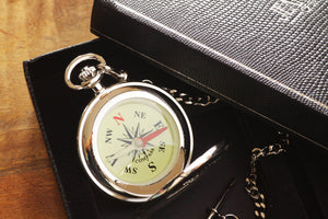 Jean Pierre® of Switzerland Custom Engraved Compass Graduation Gift