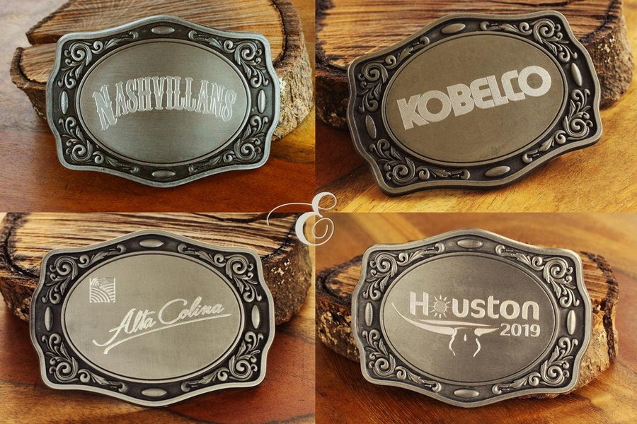 Custom Company Logo Belt Buckle