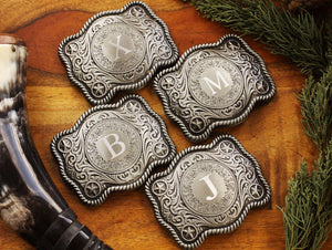 Engraved Custom Belt Buckle, Personalized Groomsmen Belt Buckle, Groomsman Gifts