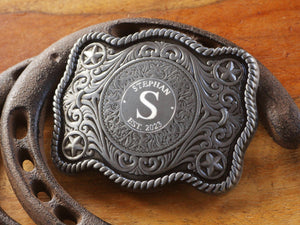 Personalized Mens Belt Buckle Custom Belt Buckle Cowboy Belt Buckle Vintage Belt Buckle Groomsmen Gifts For Him Weeding Favor Boyfriend Gift