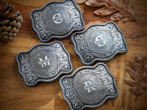 Personalized Men's and Boys Belt Buckle Custom Cowboy Vintage Belt Buckle Groomsmen Best Gifts For Him Weeding Favor Boyfriend Gift