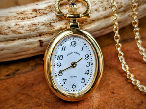 Mount Royal Gold Watch Necklace Gift for Her, Graduation Minimalist Bridesmaid Gifts
