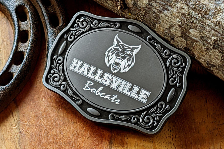 Custom Company Logo Belt Buckle