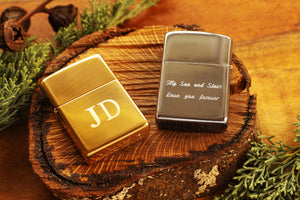 Solid Brass Zippo© Lighter