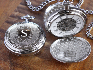 Mount Royal Double Hunter Silver Pocket Watch