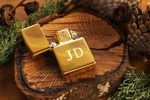 Solid Brass Zippo© Lighter