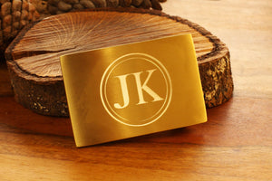 Engraved Satin Gold Belt Buckle, Personalized Belt Buckle, Groomsman Belt Buckle, Cowboy Belt Buckle